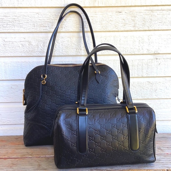 Gucci Handbags - Gucci Guccissima Set (2) XL Jumbo Disco Leather Monogram Tote